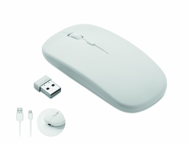 Logo trade promotional gifts picture of: Rechargeable wireless mouse