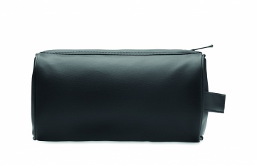 Logo trade promotional gifts image of: Soft PU cosmetic bag and zipper