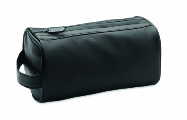 Logo trade advertising product photo of: Soft PU cosmetic bag and zipper