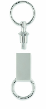Logo trade promotional gifts picture of: Pull apart split key ring Kajaani