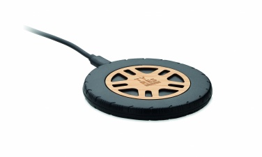 Logo trade corporate gifts image of: Wireless charger 15W