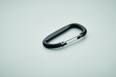 Logo trade corporate gifts image of: Carabiner clip in aluminium.