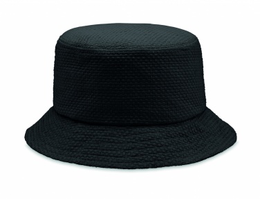 Logo trade promotional giveaways picture of: 9aper straw bucket hat