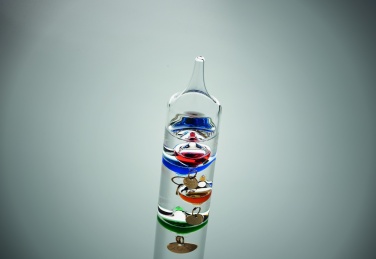 Logo trade promotional gift photo of: Galileo thermometer glass 28cm