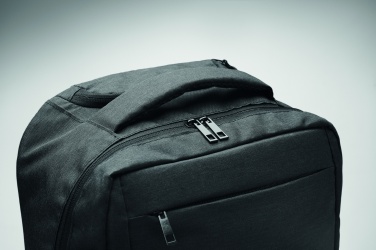 Logotrade advertising product picture of: A portable backpack trolley with wheels, made of 600D RPET polyester