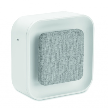 Logo trade corporate gifts image of: Recycled ABS/RPET alarm clock Stuttgart