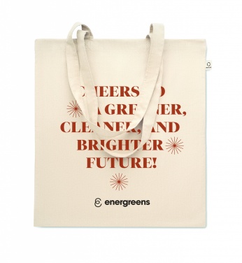 Logotrade promotional merchandise image of: Recycled cotton shopping bag