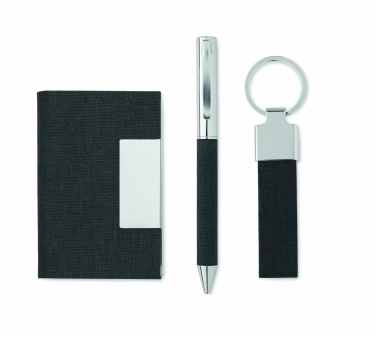 Logo trade corporate gifts image of: 3-piece gift set in a gift box with customizable printing