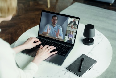 Logotrade promotional giveaway image of: USB rechargeable table lamp