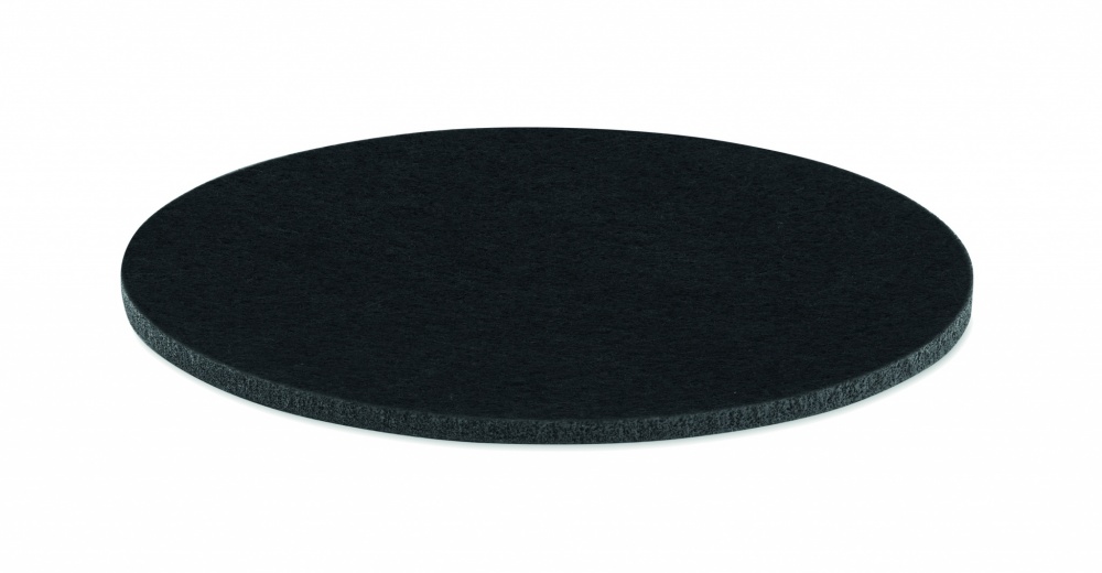Logo trade advertising products image of: Round coaster in RPET felt