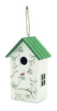 Logo trade advertising products picture of: Bird house in plywood
