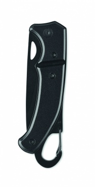 Logo trade promotional giveaways image of: Aluminium foldable knife