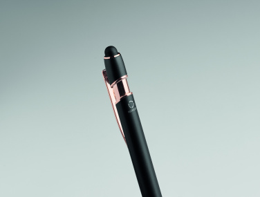 Logo trade promotional giveaways picture of: Recycled aluminium pen