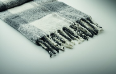 Logotrade business gifts photo of: Chequered mohair blanket