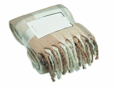 Logotrade promotional item image of: Chequered mohair blanket