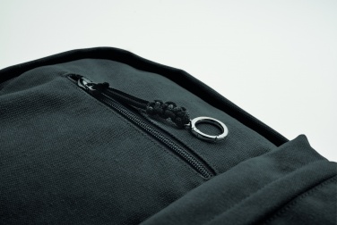Logo trade promotional gifts picture of: A 15-inch laptop backpack made of recycled pre-consumer cotton with customizable printing