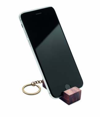 Logo trade advertising product photo of: Key ring with phone stand Hyvinkää
