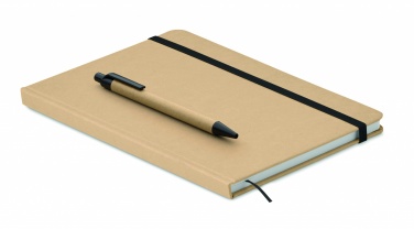 Logotrade promotional gift picture of: A5 notebook in recycled carton