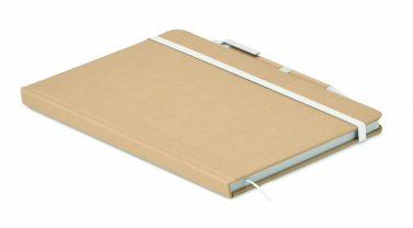 Logotrade promotional giveaway picture of: A5 notebook in recycled carton