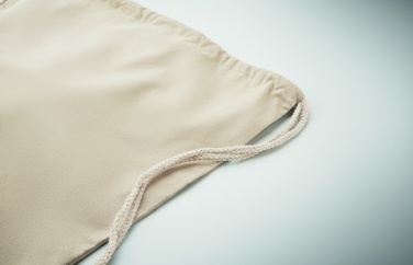 Logo trade corporate gifts picture of: Recycled cotton drawstring bag