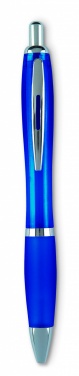 Logo trade promotional items image of: Riocolor Ball pen in blue ink
