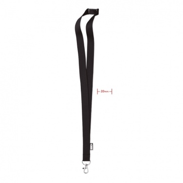 Logotrade corporate gifts photo of: Lanyard in RPET 20 mm