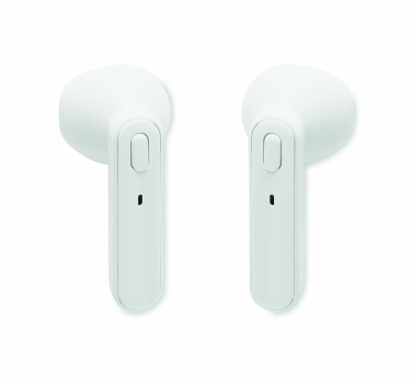 Logo trade promotional products image of: TWS earbuds with charging base