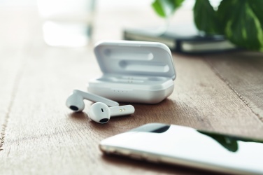 Logotrade promotional merchandise picture of: TWS earbuds with charging base