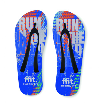 Logotrade corporate gift picture of: Sublimation beach slippers