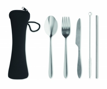 Logo trade advertising product photo of: Cutlery set stainless steel