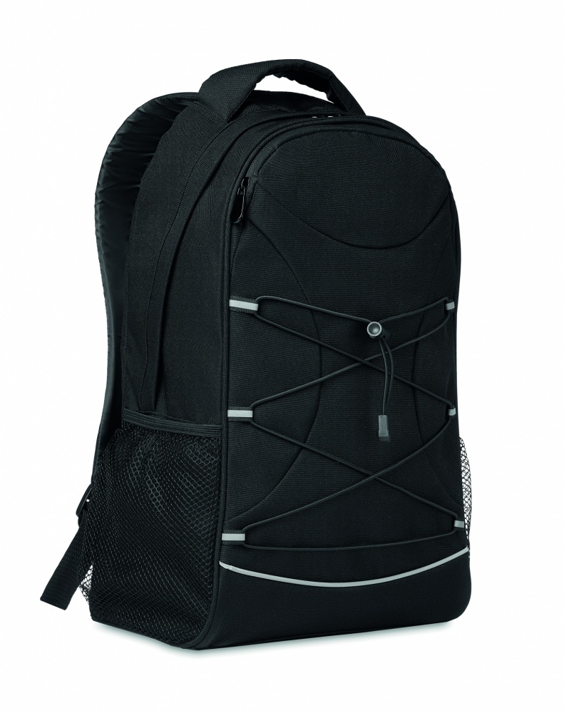Logo trade business gift photo of: 600D RPET backpack