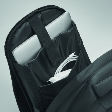 Logo trade promotional merchandise image of: 600D RPET backpack