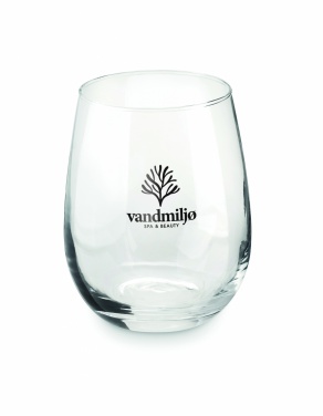Logo trade promotional gifts image of: Stemless glass in gift box