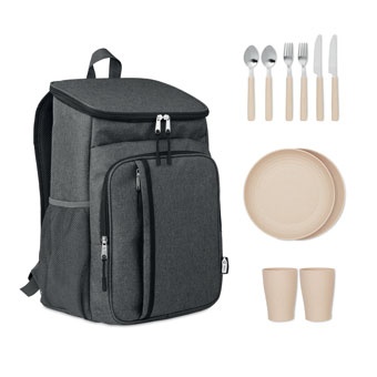 Logotrade promotional merchandise picture of: Outdoor cooler bag 600D RPET