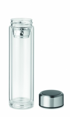 Logotrade promotional item image of: Bottle with touch thermometer