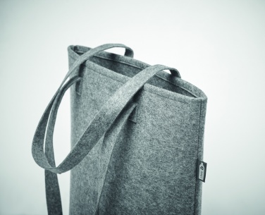 Logotrade promotional gift picture of: RPET felt shopping bag