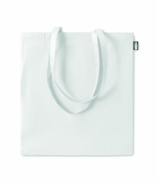 Logo trade business gifts image of: RPET non woven shopping bag