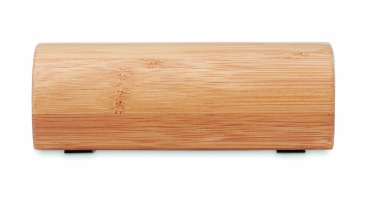 Logo trade promotional gift photo of: Wireless bamboo speaker 2x5W