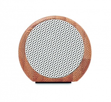 Logotrade business gifts photo of: Wireless bamboo speaker 2x5W