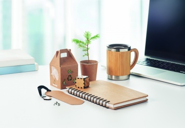 Logotrade promotional gift image of: A5 Pine tree GROWNOTEBOOK™