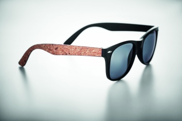 Logo trade promotional gifts image of: Sunglasses with cork arms TALLINN