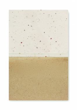 Logo trade promotional item photo of: Grass/seed paper memo pad
