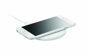 Logo trade promotional items picture of: ABS wireless charger 10W
