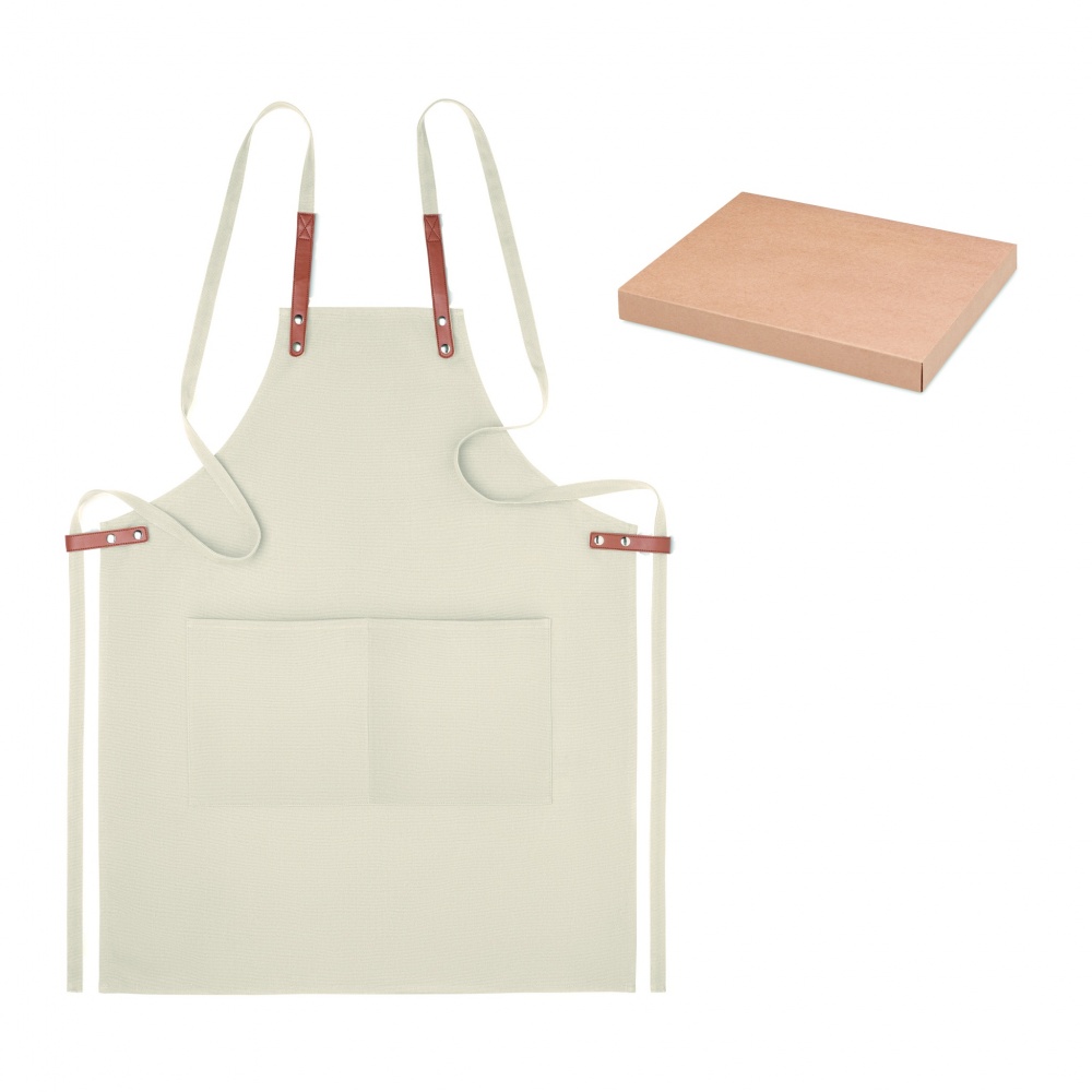 Logotrade promotional item picture of: Organic cotton apron 340 gr/m²