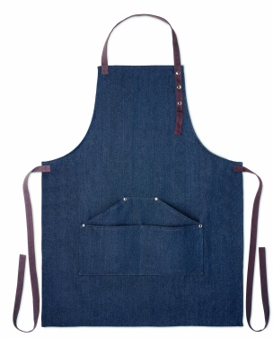 Logo trade business gifts image of: Denim apron 240 gr/m²