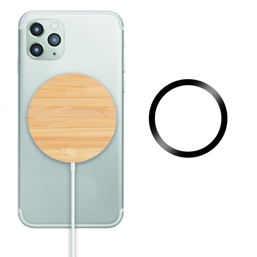 Logo trade promotional products picture of: Magnetic Wireless charger 10W