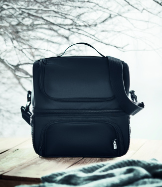 Logo trade promotional merchandise picture of: Cooler bag in 600D RPET