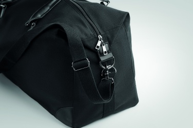 Logo trade promotional giveaways image of: Weekend bag in canvas 340gr/m²