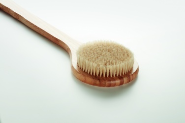 Logo trade promotional giveaway photo of: Bamboo bath brush