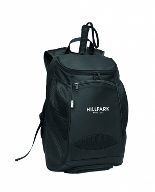 Logo trade promotional gifts image of: 600D RPET sports rucksack